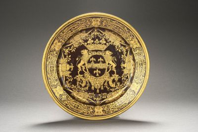 Plate from the Service for the Royal Praetor of Strasbourg Francois-Joseph de Klinglin