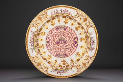 Large platter with the ‘Salami’ décor